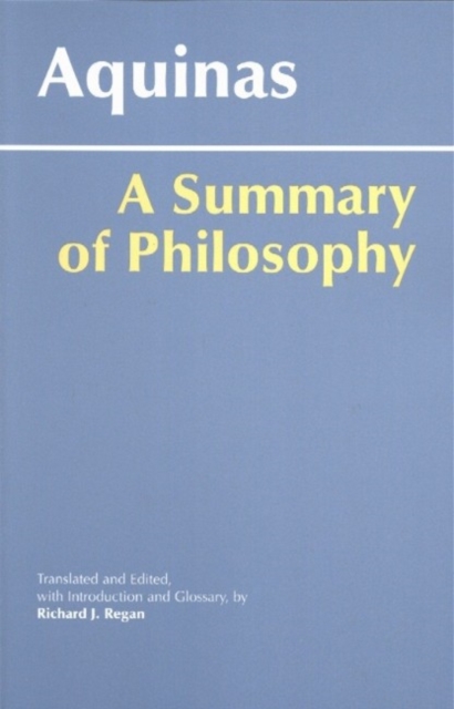 A Summary of Philosophy, Hardback Book