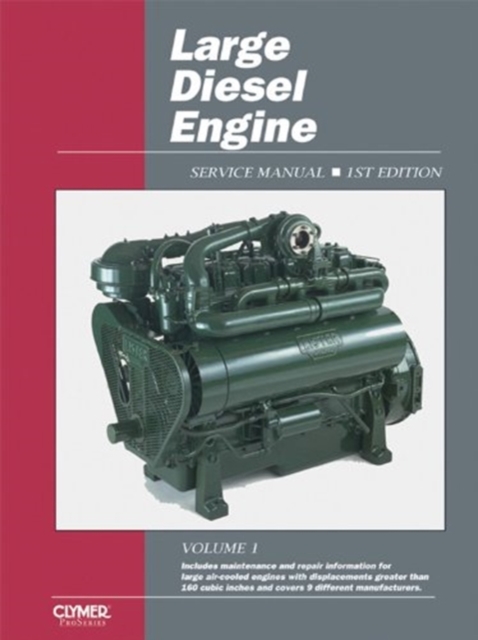 Proseries Large Diesel Engine Service Repair Manual, Paperback / softback Book