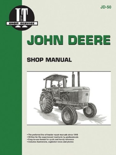 John Deere Model 4030-4630 Tractor Service Repair Manual, Paperback / softback Book