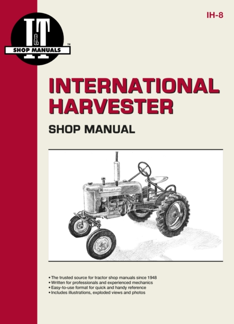 International Harvester (Farmall) Tractor Service Repair Manual, Paperback / softback Book