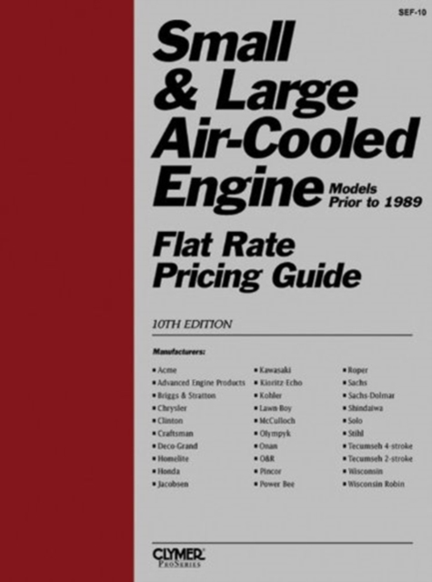 Small & Large Engine Flat Rate, Paperback / softback Book