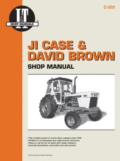 JI Case & David Brown Gasoline & Diesel Model 770-4600 Tractor Service Repair Manual, Paperback / softback Book