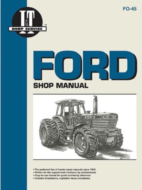 Ford Model TW-5, TW-15, TW-25 & TW-35 Tractor Service Repair Manual, Paperback / softback Book