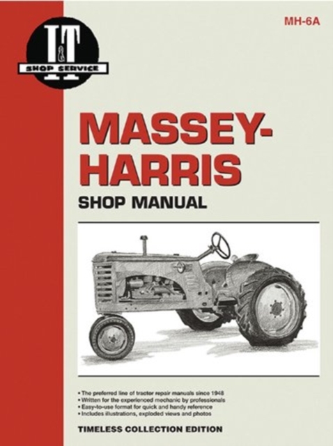 Massey Harris 16 Pacer Tractor Service Repair Manual, Paperback / softback Book