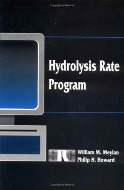 Hydrolysis Rate Program, CD-ROM Book