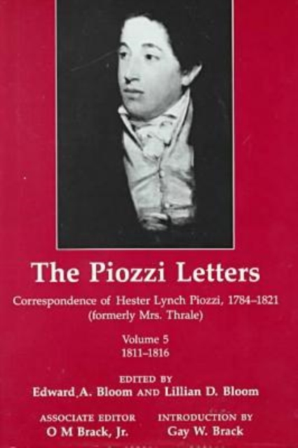 The Piozzi Letters V5, Hardback Book