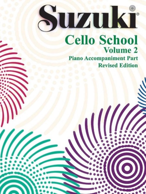 SUZUKI CELLO SCHOOL VOL2 PIANO ACC,  Book