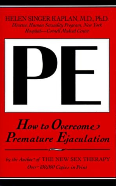 How to Overcome Premature Ejaculation, Paperback / softback Book
