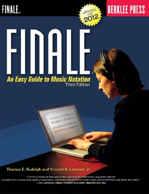 Finale (3th Edition) : An Easy Guide to Music Notation, Book Book