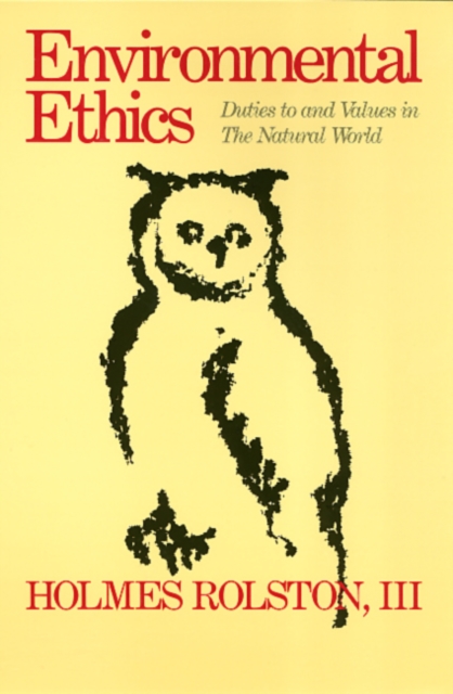 Environmental Ethics, Paperback / softback Book