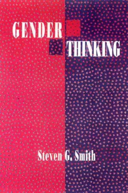 Gender Thinking, Paperback / softback Book