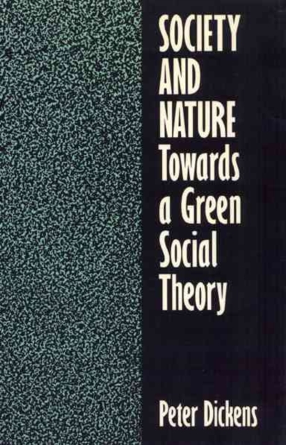 Society and Nature, Paperback / softback Book