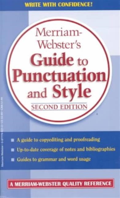 Guide to Punctuation and Style, Paperback Book