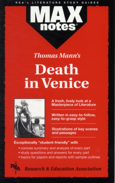 MAXnotes Literature Guides: Death in Venice, Paperback / softback Book