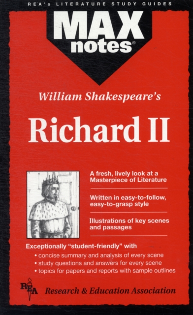 MAXnotes Literature Guides: Richard II, Paperback / softback Book
