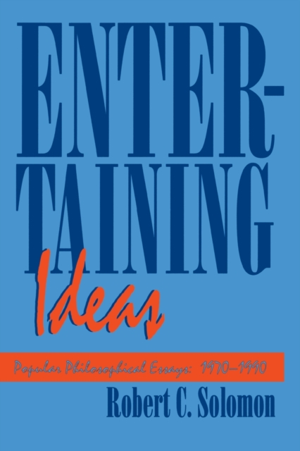 Entertaining Ideas, Paperback / softback Book