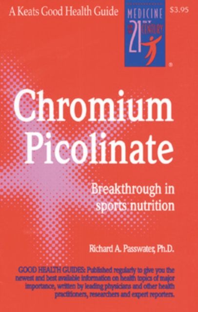 Chromium Picolinate, Paperback / softback Book