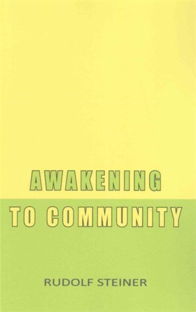 Awakening to Community, Paperback / softback Book