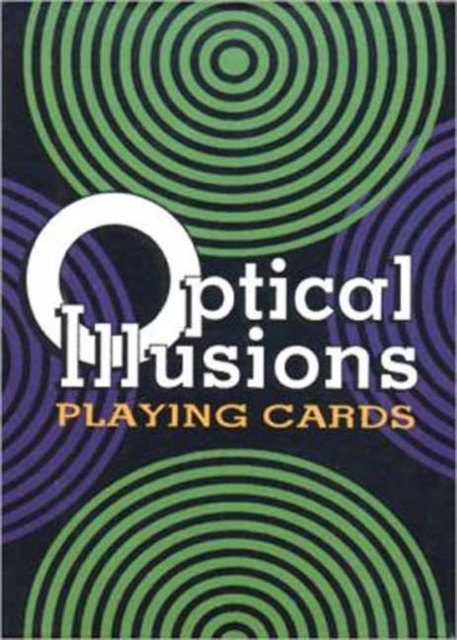 Optical Illusions Playing Cards, Cards Book