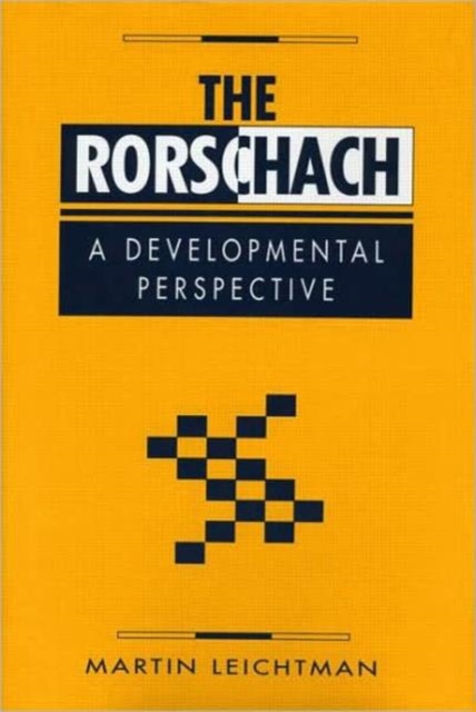 The Rorschach : A Developmental Perspective, Hardback Book