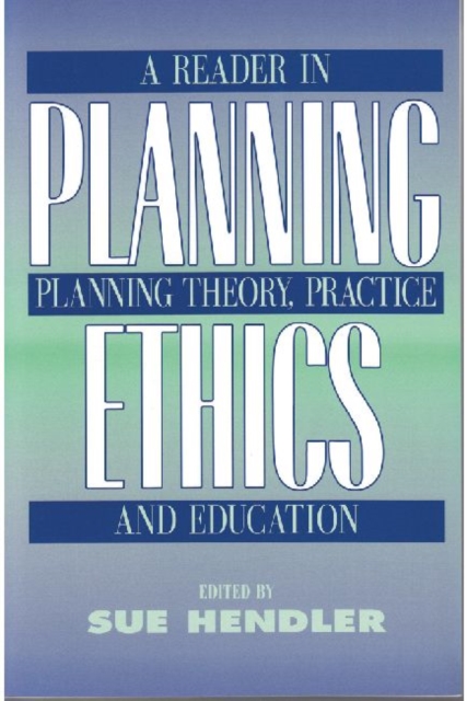 Planning Ethics, Paperback / softback Book