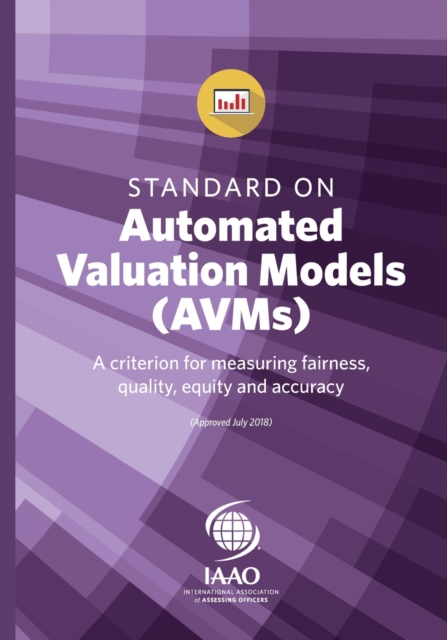 Standard on Automated Valuation Models (AVMs), Paperback / softback Book