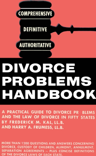Divorce Problems Handbook, EPUB eBook