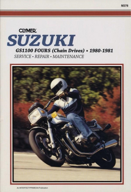 Suzuki GS1100 Fours (Chain Drives) Motorcycle (1980-1981) Service Repair Manual, Paperback / softback Book