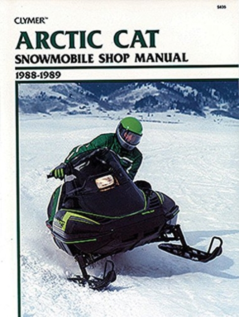 Arctic Cat Snowmobile 88-89, Paperback / softback Book