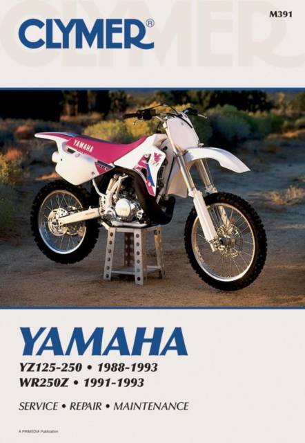 Yamaha YZ125-250 (1988-1993) & WR250Z (1991-1993) Motorcycle Service Repair Manual, Paperback / softback Book