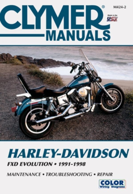 Harley-Davidson FXD Evolution Motorcycle (1991-1998) Clymer Repair Manual, Paperback / softback Book