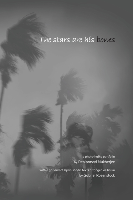 The stars are his bones : an atmospheric photo-haiku monograph with Upanishadic extracts, Hardback Book