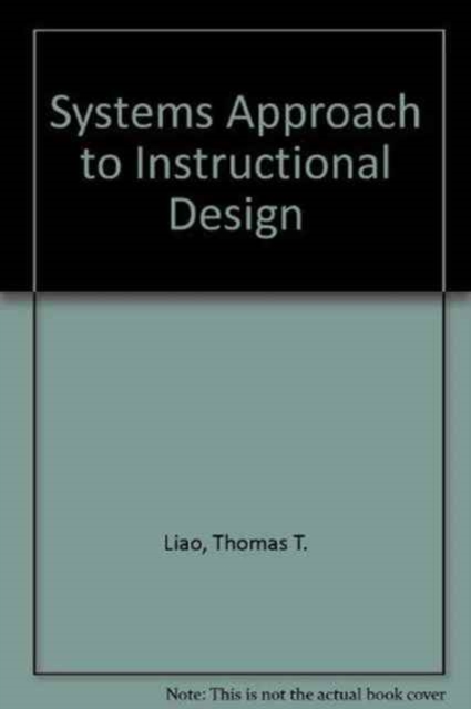 Systems Approach to Instructional Design, Paperback / softback Book