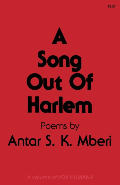 A Song Out of Harlem, Paperback / softback Book