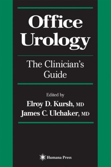 Office Urology : The Clinician's Guide, Hardback Book