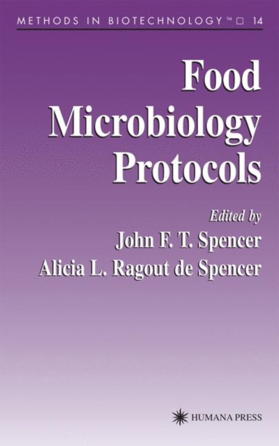 Food Microbiology Protocols, Hardback Book