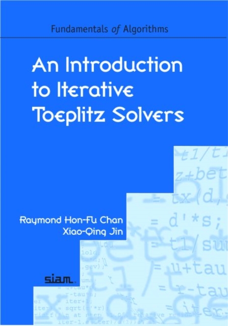 An Introduction to Iterative Toeplitz Solvers, Paperback Book