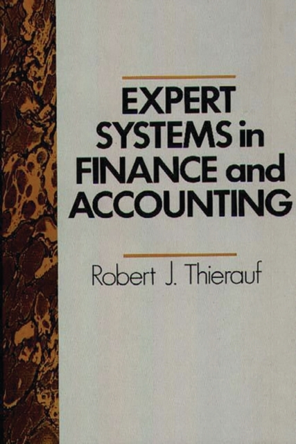Expert Systems in Finance and Accounting, Hardback Book