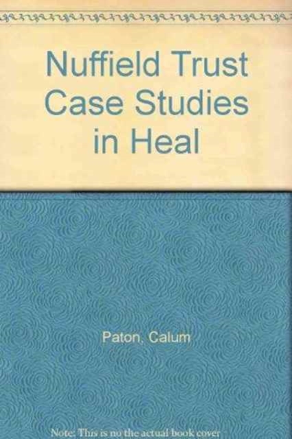 Case Studies in Health Policy and Management, Paperback / softback Book
