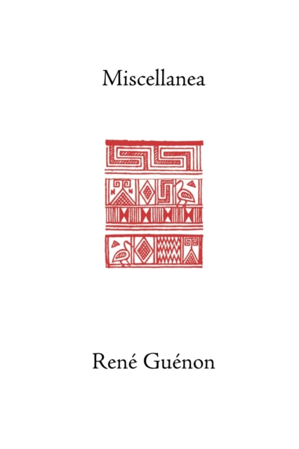 Miscellanea, Paperback / softback Book