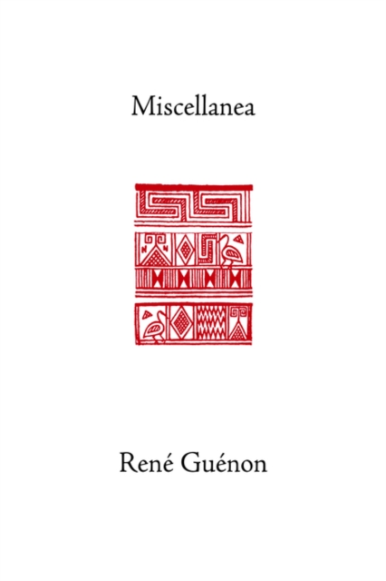 Miscellanea, Hardback Book