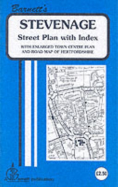 Stevenage, Sheet map, folded Book