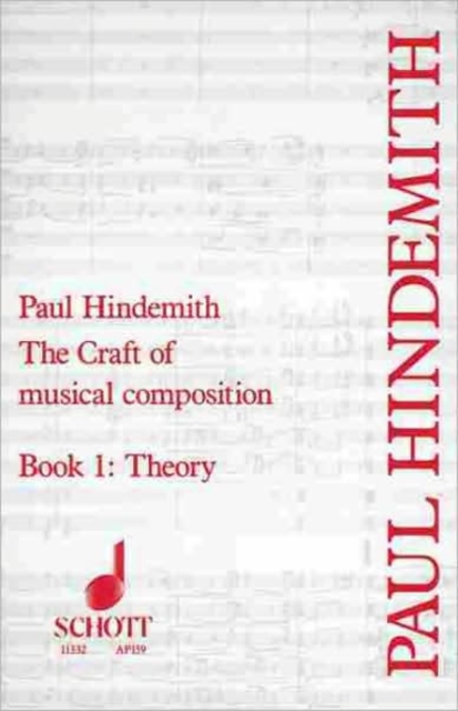 CRAFT OF MUSICAL COMPOSITION BAND 1, Paperback Book