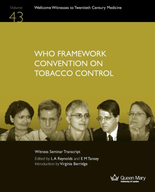 Who Framework Convention on Tobacco Control, Paperback Book