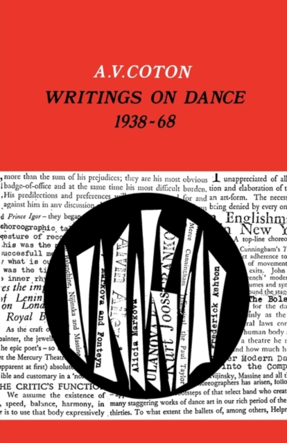 Writings on Dance, 1938-68, Paperback / softback Book