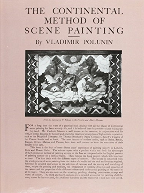 The Continental Method of Scene Painting, Hardback Book