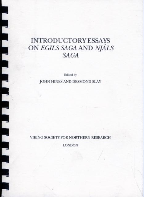 Introductory Essays on "Egils Saga" and "Njals Saga", Paperback / softback Book