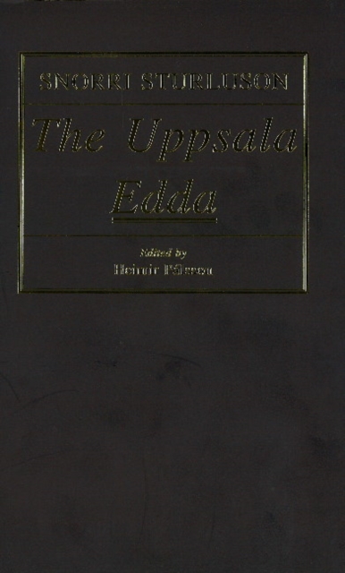 Uppsala Edda : DG 11 4to, Paperback / softback Book