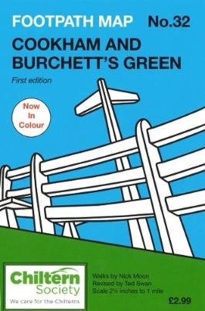 Footpath Map No. 32 Cookham and Burchett's Green, Paperback / softback Book