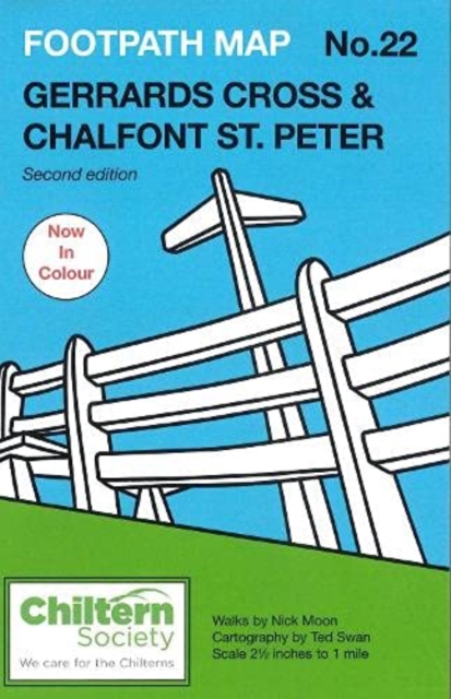 Footpath Map No. 22 Gerrards Cross & Chalfont St. Peter : Second Edition - In Colour, Paperback / softback Book